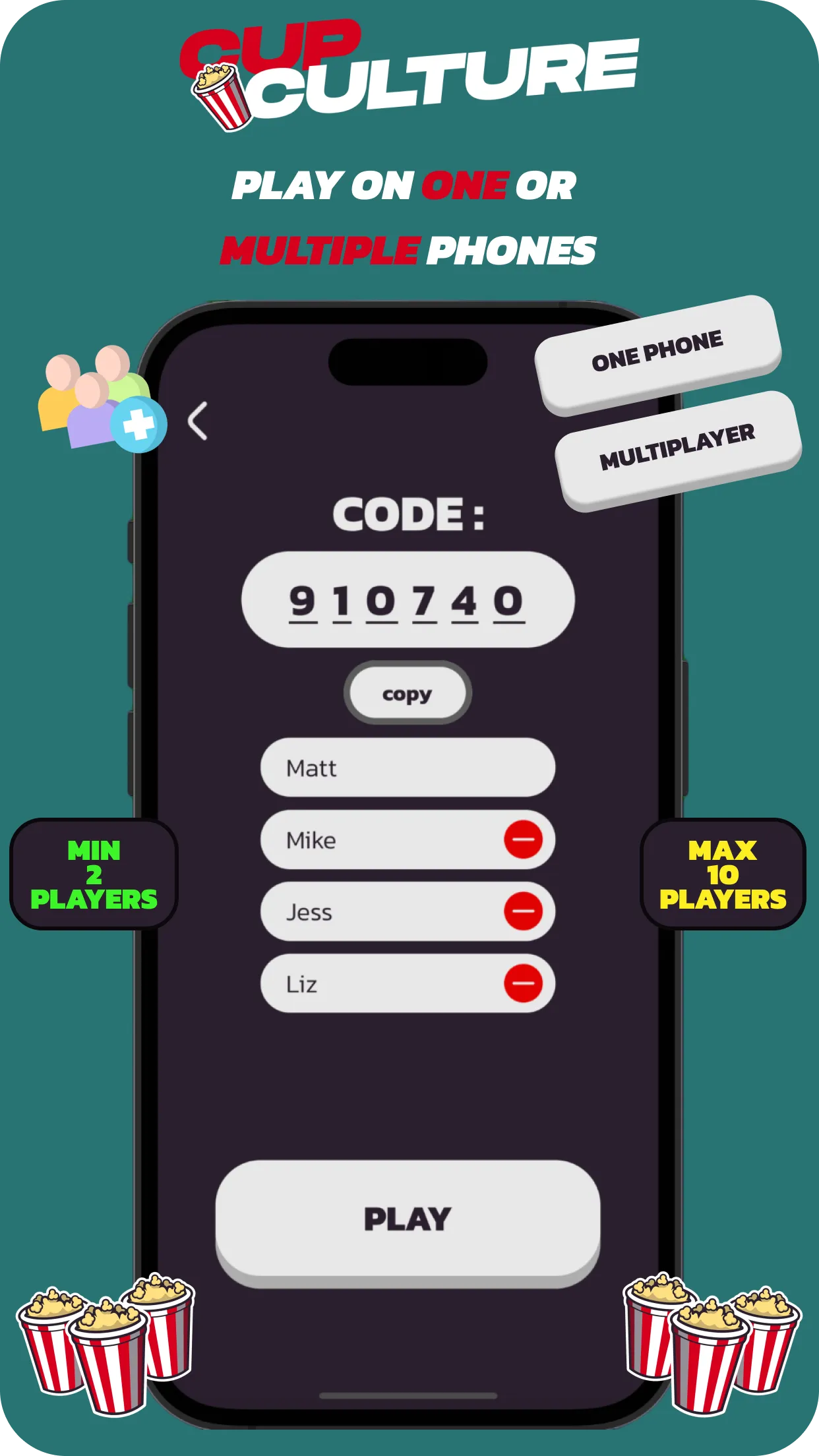 Multiple players app preview